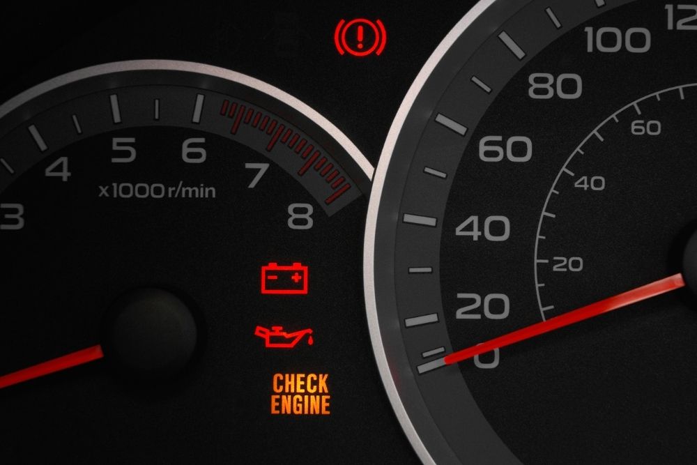Malfunctioning Auto Parts Turn On the Check Engine Light